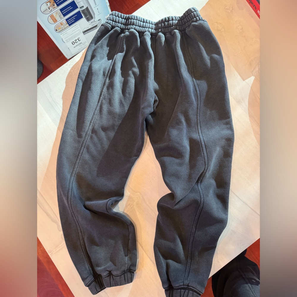 Womens Black Jogger Pants - Picture 4 of 4